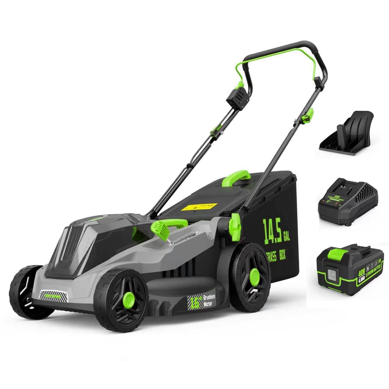 Grelawner 40V 16-Inch Cordless Lawn Mower