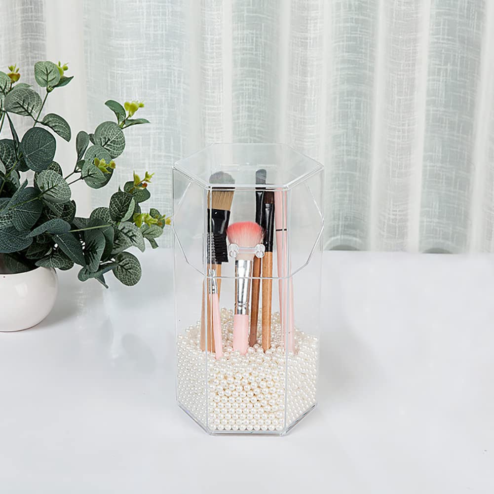 Alnicov Make-up-Pinsel-Etui – Wasserabweisend, 25x11x6 Cm, PVC, Tragbarer Organizer Für Reise & Alltag