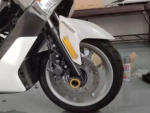 Miniatura 8 de Para Yamaha XMAX X-MAX 125 250 300 400 2017 2018 2019 motocicleta eje delantero Coper placa cubierta decorativa XMAX125 XMAX250 XMAX300 (color