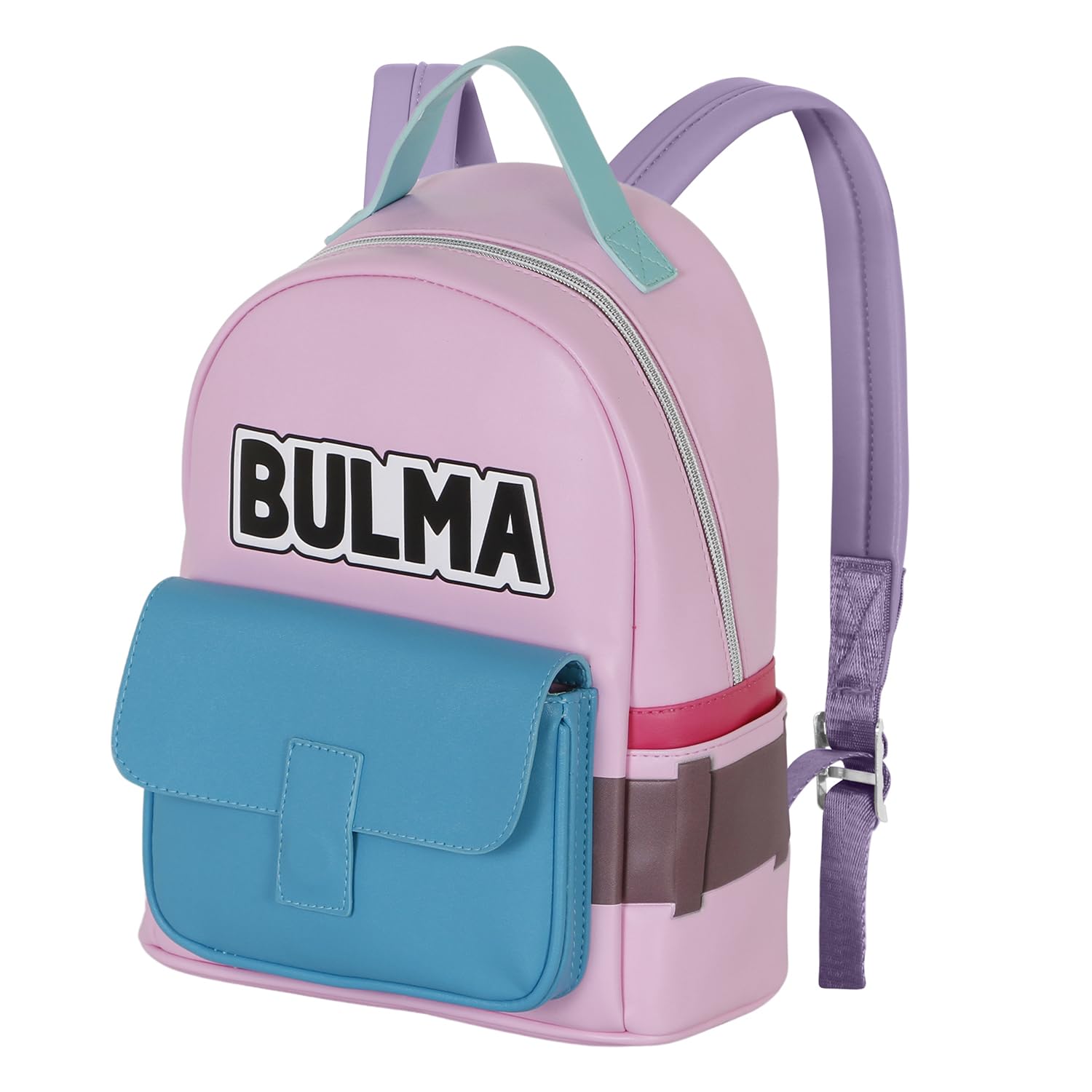 Dragon Ball Bulma-Heady Backpack, Pink, 24.5 x 29 cm, Capacity 8 L