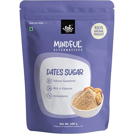 EAT Anytime Organic Dates Sugar Powder Natural Sweetener Ric
