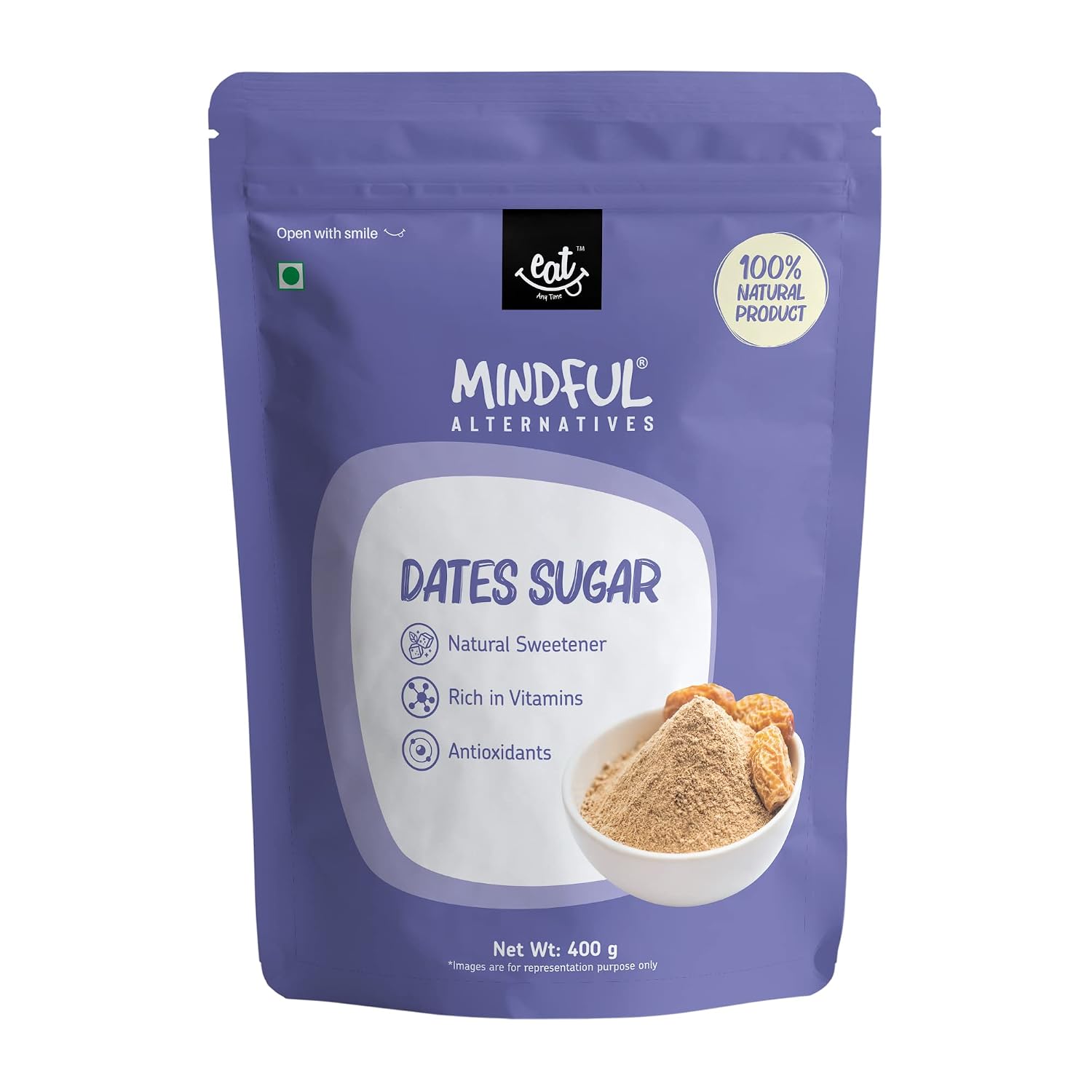 Date Powder EAT Anytime Organic Dates Sugar Powder | Natural Sweetener | Rich in ...