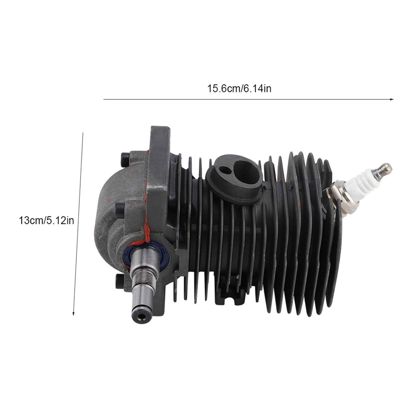 Cigüeñal de pistón cilindro 38MM Compatible con motor, apto motosierra Compatible STIHL MS180 018 Kit de cilindro y pistón Piezas moto