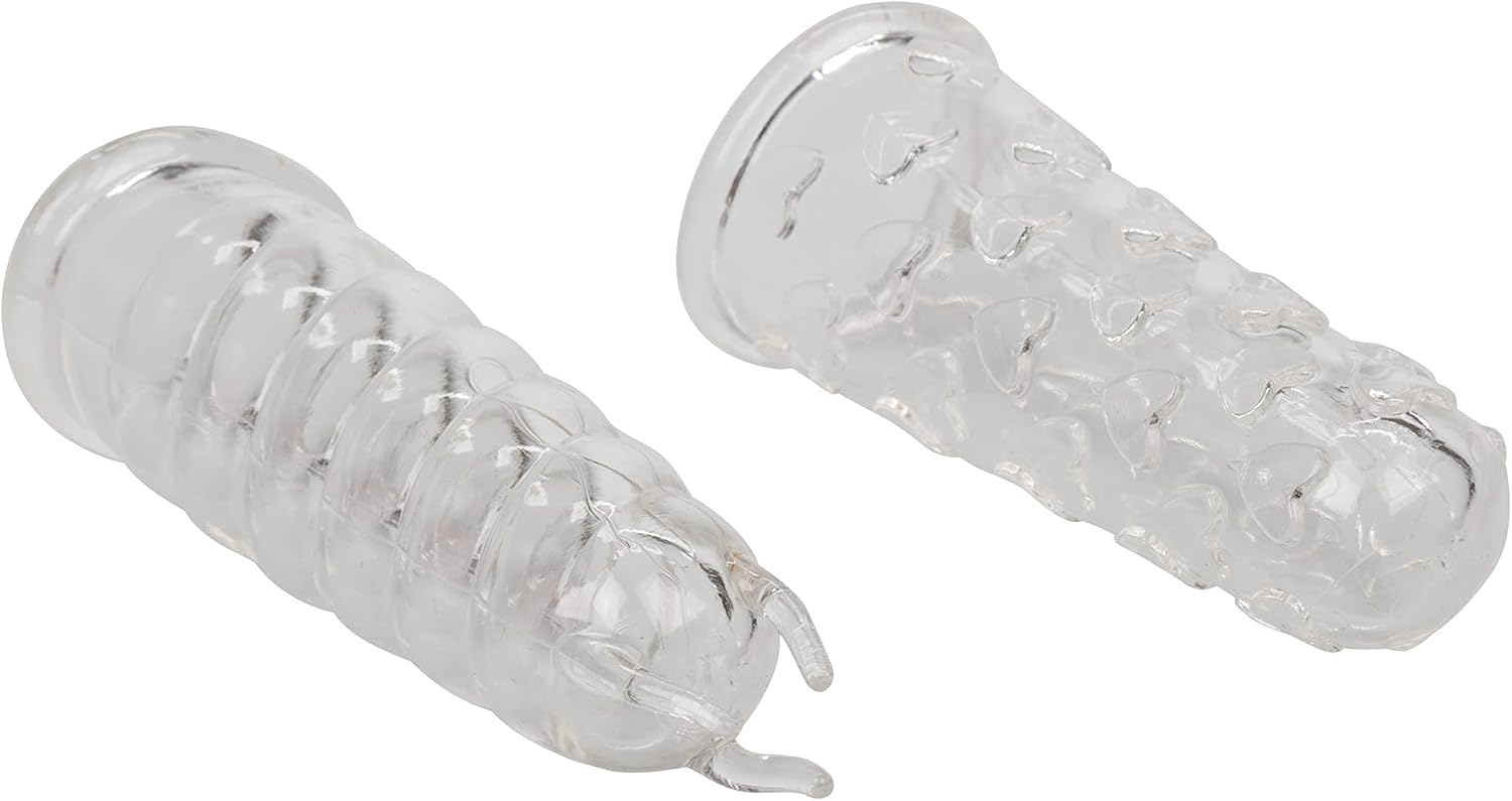 CalExotics Finger Teaser Adult Toys - Sex Toys for Couples - Hypo-Allergenic Stimulating Toys for Prostate and G Spot