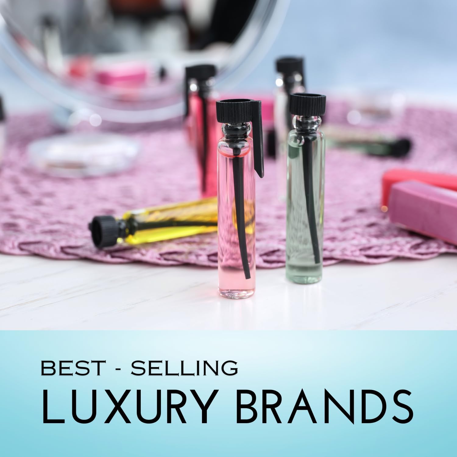 Pilestone Perfume Sampler Set for Women - Designer Fragrance Brands (0.05 fl oz (Pack of 10))