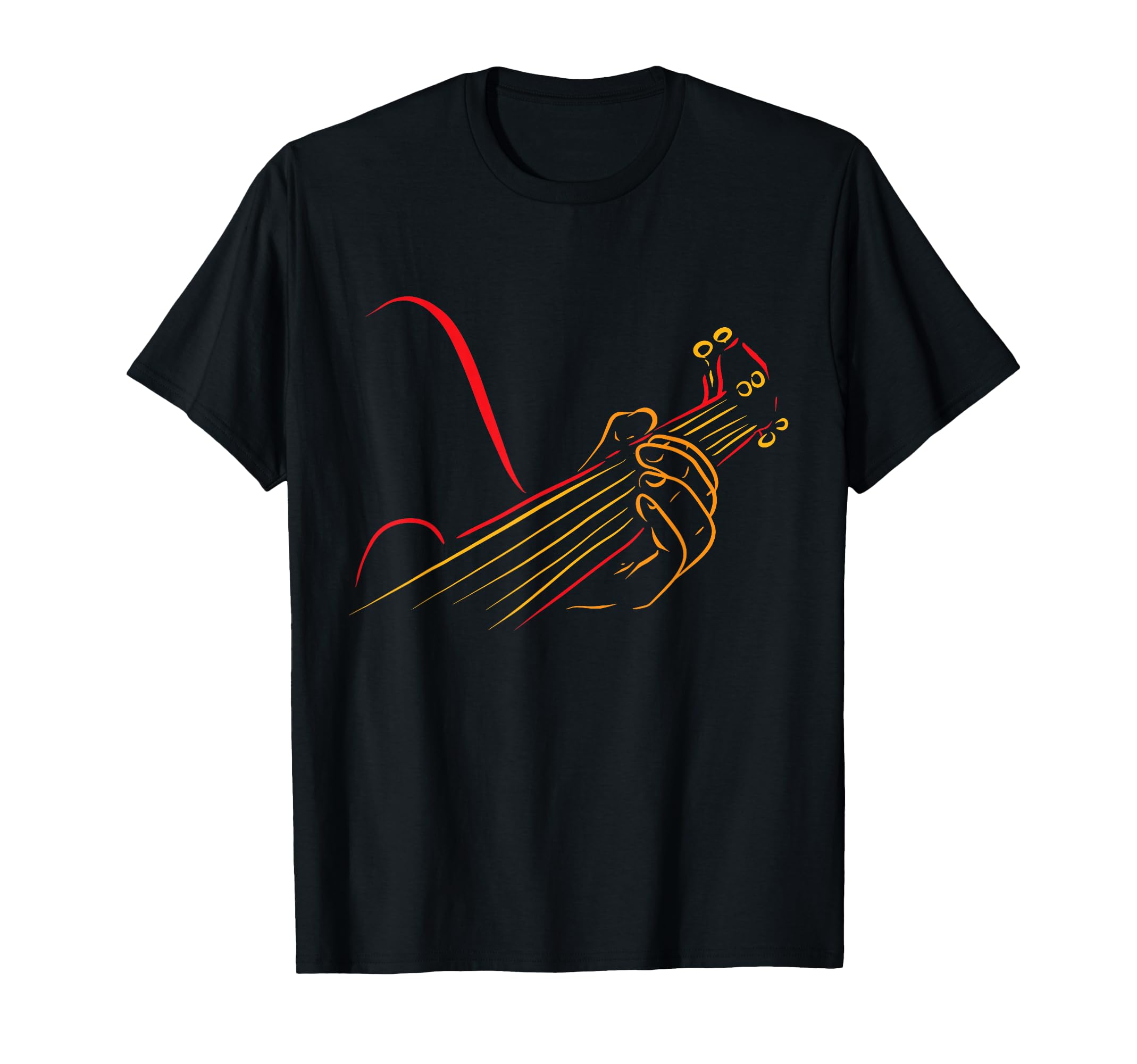 Playing Guitar Guitarist Music Life Funny Gift T-Shirt