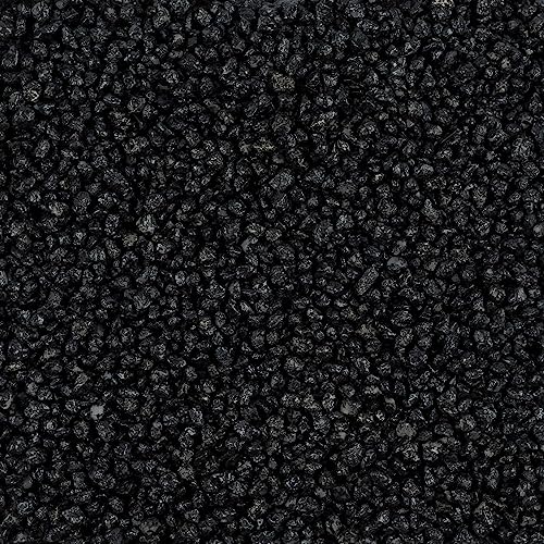 Matches21 Décoration pour vases grossiers – 5 kg de sable décoratif noir – Gros granulés décoratifs pour une belle décoration d'intérieur