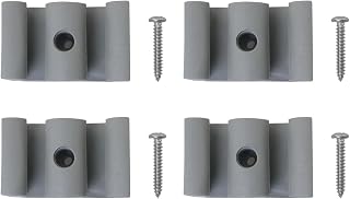 4PCS Framed Sliding Rubber Door Bumpers Gray Glass Positioning and Anti Collision for Shower Glass Sliding Doors