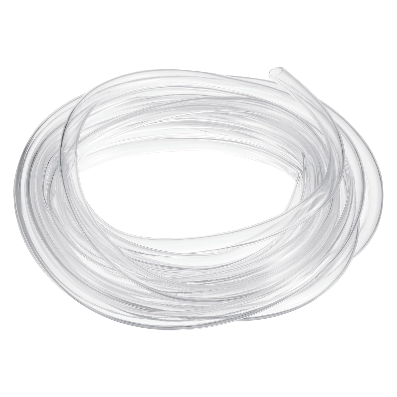 YELARXI Clear PVC Hose, Flexible Plastic Water Pipe Lightweight Vinyl Hose - Fitting for (Garden/Pool/Pump/Aquarium/Fish Tank), 0.28"(7mm) ID & 0.35"(9mm) OD & 32.8ft
