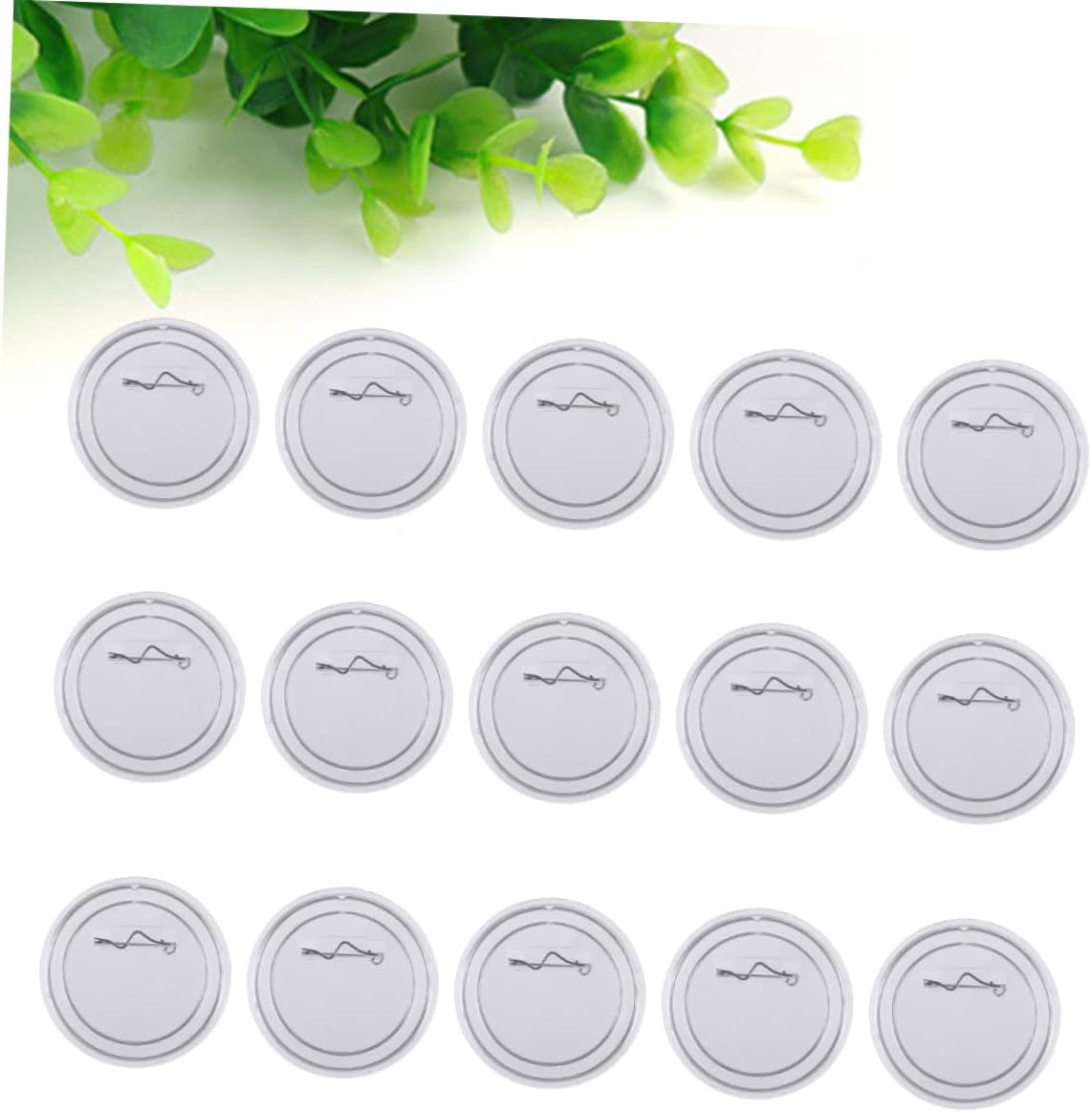 40 Pcs Button Badges Pin Badges DIY Badges Name Badges Brooch Pin