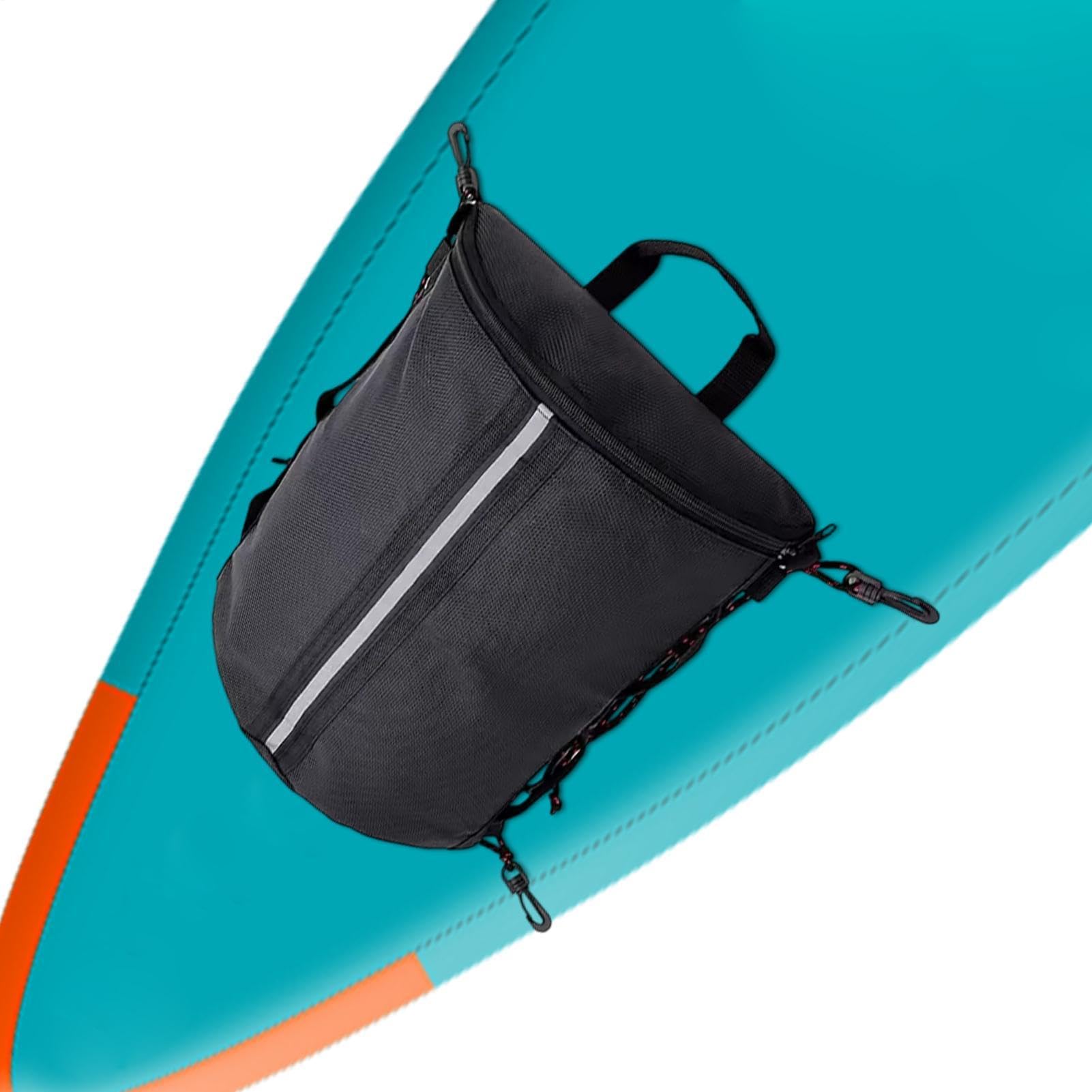 Borsa portaoggetti per paddleboard, organizer traspirante in tessuto Oxford, borsa per il trasporto, per surf, spiaggia, lago, fiume, kayak, viaggi, aerei, vacanze, avventure