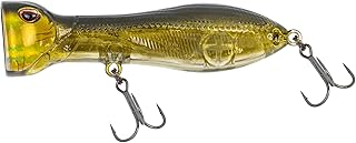 Nomad Design Chug Norris 72 Topwater Popper Lure – 3" - 3/8oz Floating Autotune Plug for Freshwater & Saltwater – Erratic Yet Natural Action - Proven on Big Bass and Smaller Saltwater Species