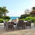 Member Mark Wicker Outdoor Dining Set, 7-Piece
