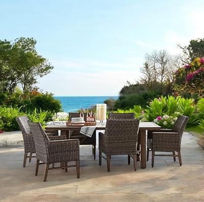 Member Mark Wicker Outdoor Dining Set, 7-Piece
