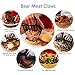 supersuper Meat Claws Pulled Pork Shredder Claws,Barbecue Meat Claw,Shredding Handling & Carving Food,BBQ Tool