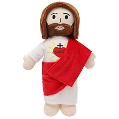 13 Jesus Plush Toy Heart of Jesus Plushie Savior Stuffed Doll for Church Sunday School Religious Easter Gift
