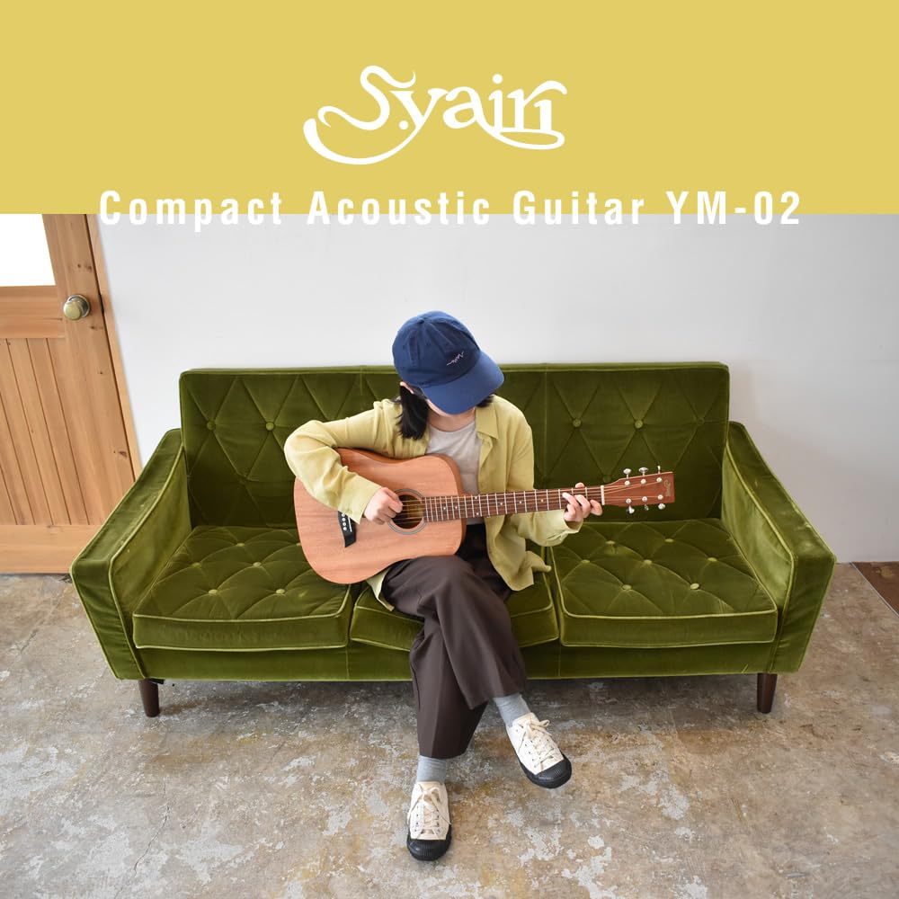 Amazon | S.Yairi コンパクトアコースティックギター YM-02/VS 16点