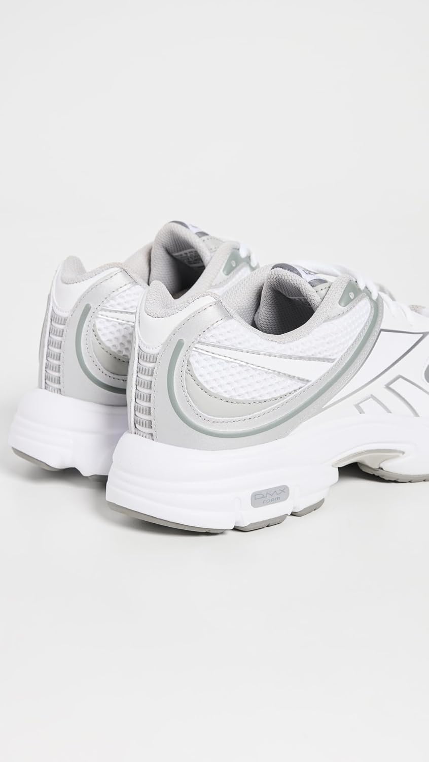 Reebok Unisex Premier Road Plus VI Sneaker, White/Grey 1/Silver Metallic, 9 Women/7.5 Men - Image 4