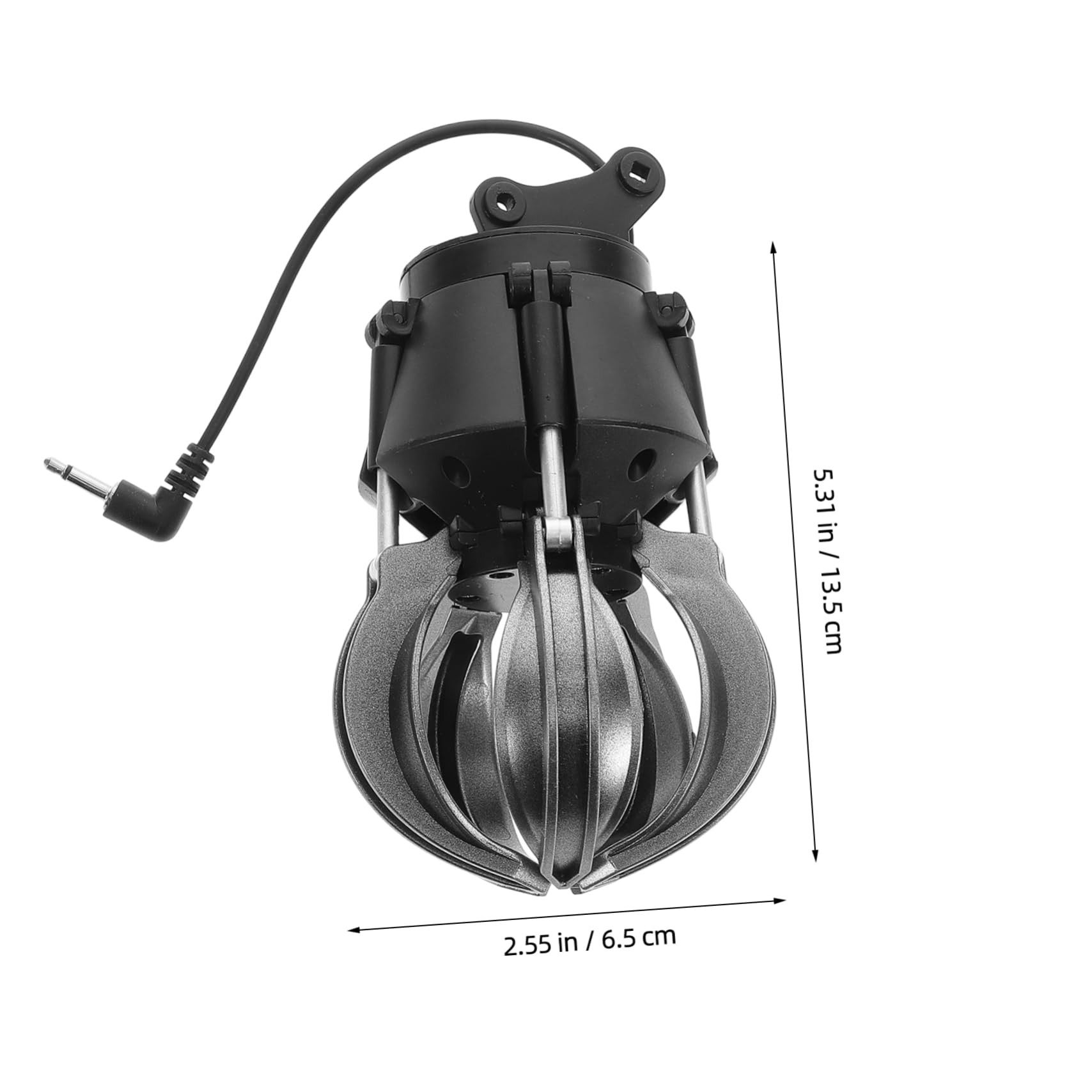 Alasum Mini Excavator Toys Parts Strong Plastic Gripper for Rc Construction Toys