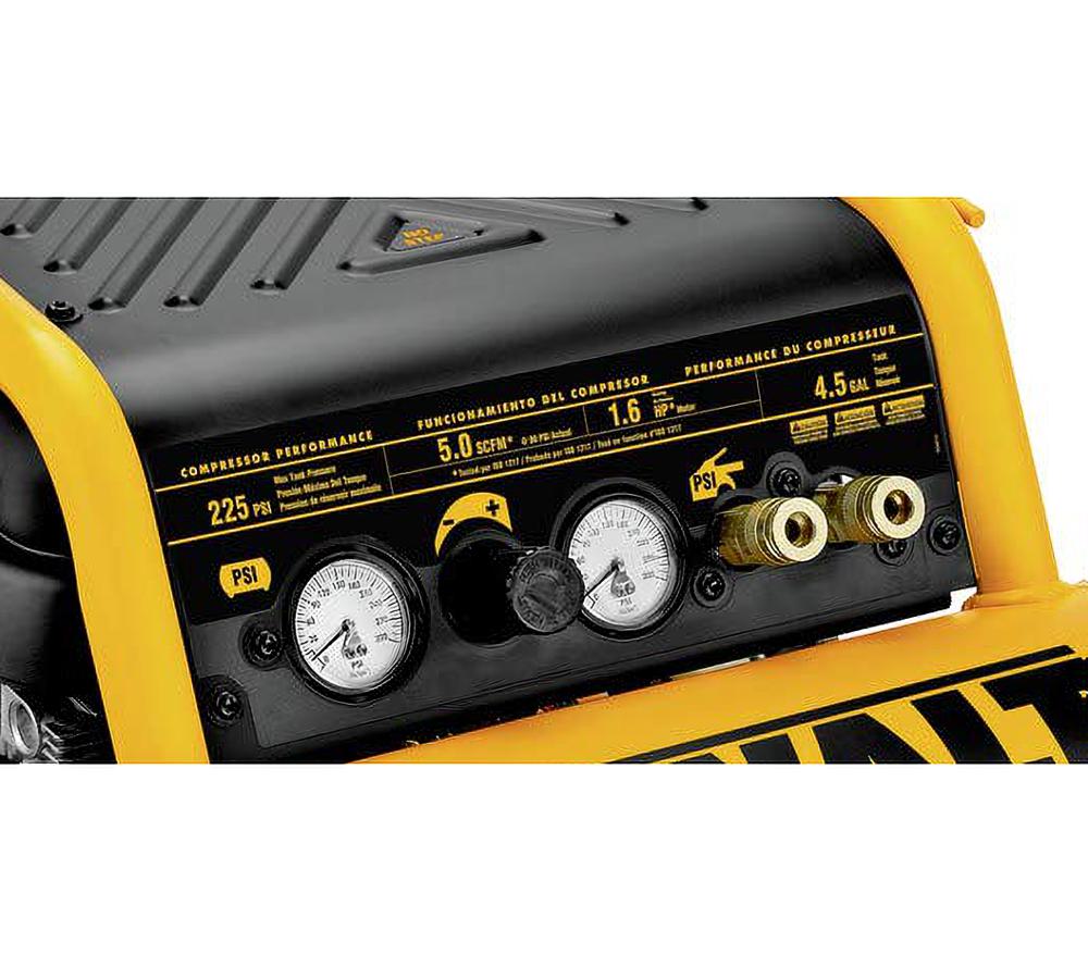 Amazon.com: DEWALT Air Compressor, 225-PSI Max, Hand Carry with