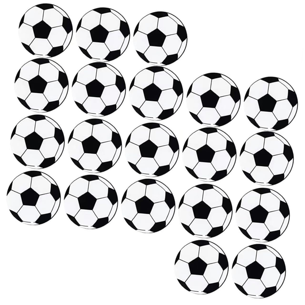 Alasum 20sätze Fußball-schlüsselanhänger -schlüsselanhänger Zum Aufhängen Diy Fußball Anhänger Für Geschenke Und Party Favors