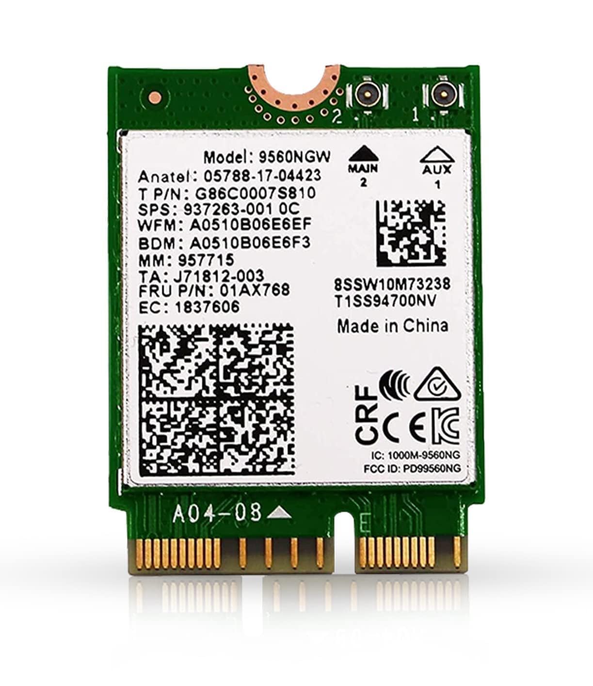 HighZer0 Electronics AC 9560 CNVio Legacy WiFi Adapter for PC | WiFi 5 Dual Band 802.11ac | Up to 1.73 Gbps | Supports Bluetooth 5.1 Windows & Linux | Requires 8-9th Gen Intel CPU | 9560NGW-picture-27