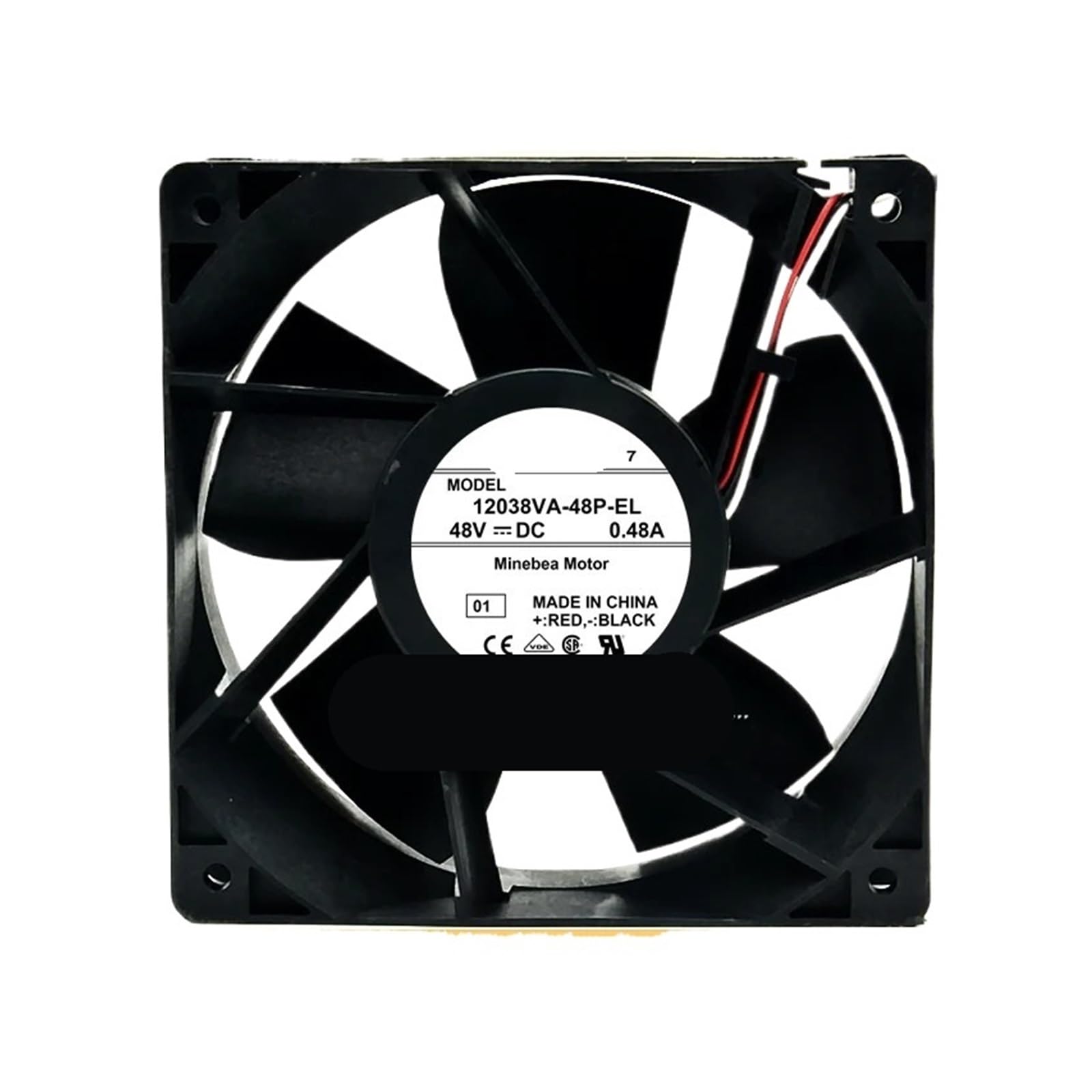 OKEWGHFL 12038VA-48P-EL 48V 0.48A 12038 120x120x38mm COOLING FAN RADIATOR