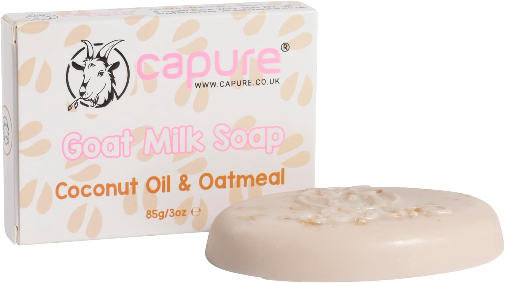 Goat Milk Soap with Coconut Oil and Oatmeal 85g/3oz