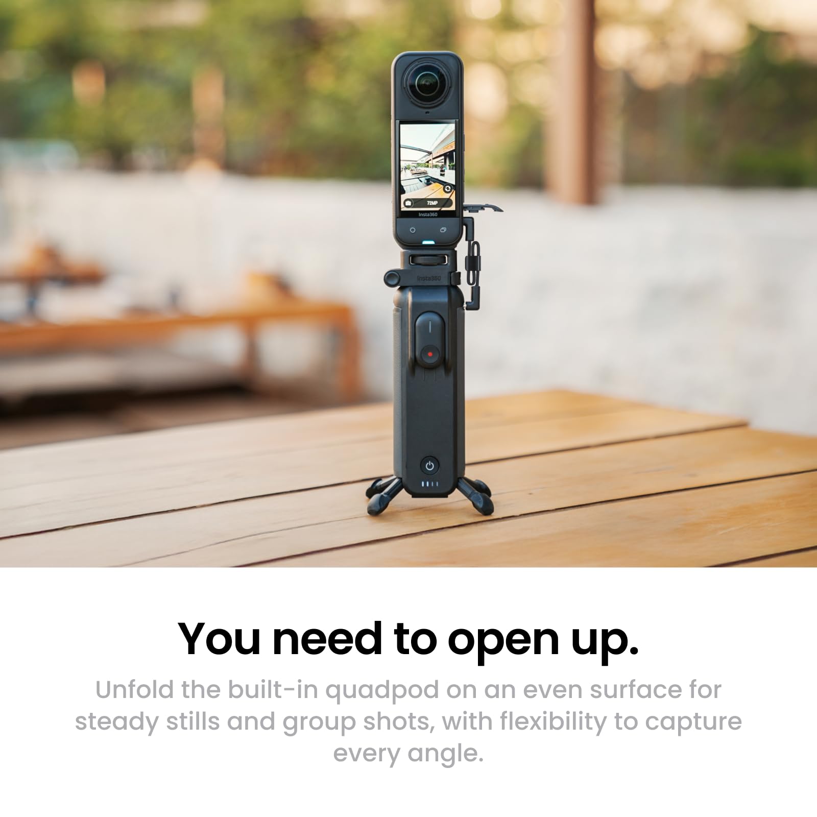 Insta360 Impugnatura Power "Cattura Ogni Momento"