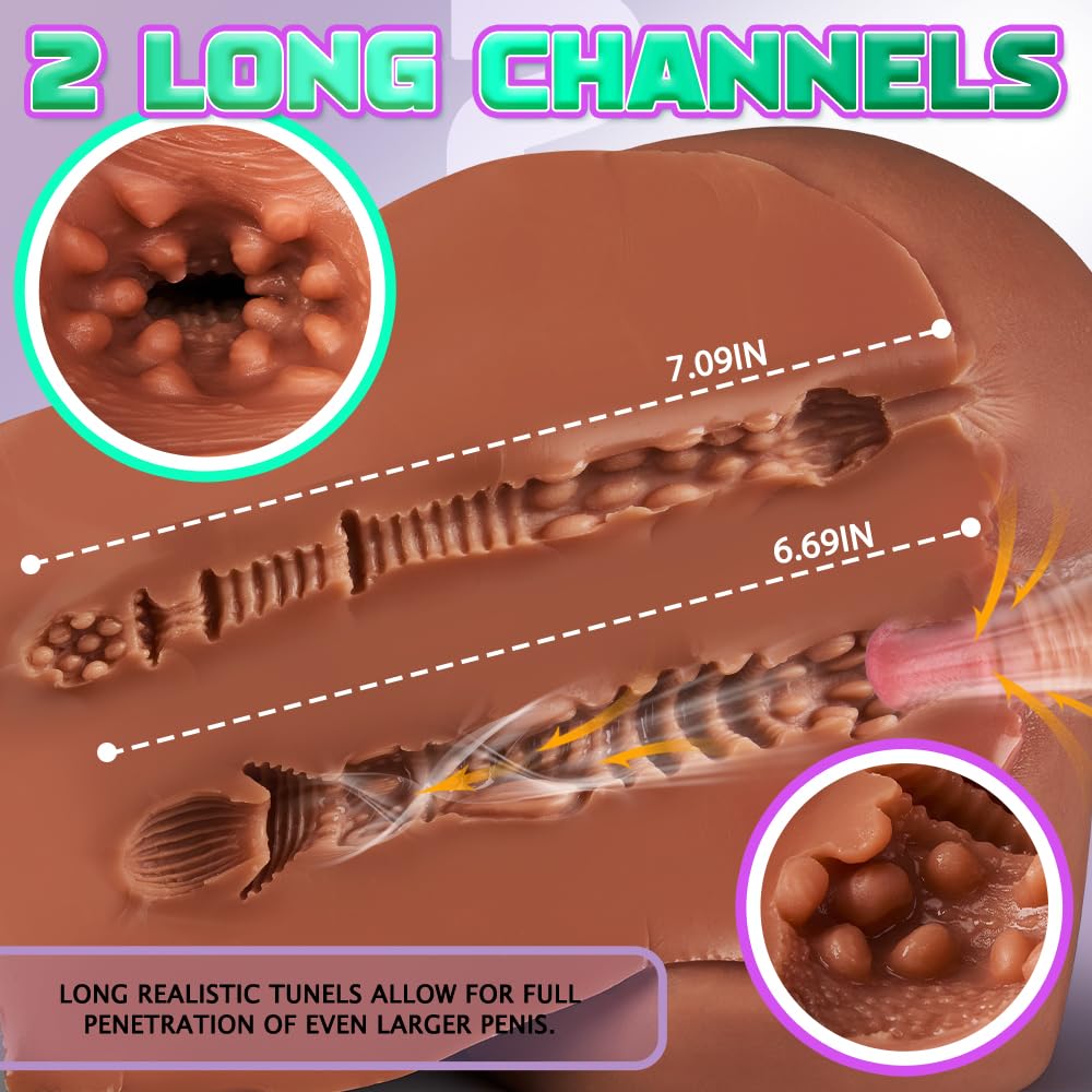 Wishly | Male Masturbator Sex Doll Busty Ass Butt, Realistic Pussy Ass  Masturbator Stroker with Vagina and Anal Channel for Several Sex Positions, Goyha  Male Sex Toy for Men Masturbation Pleasure 18Lb