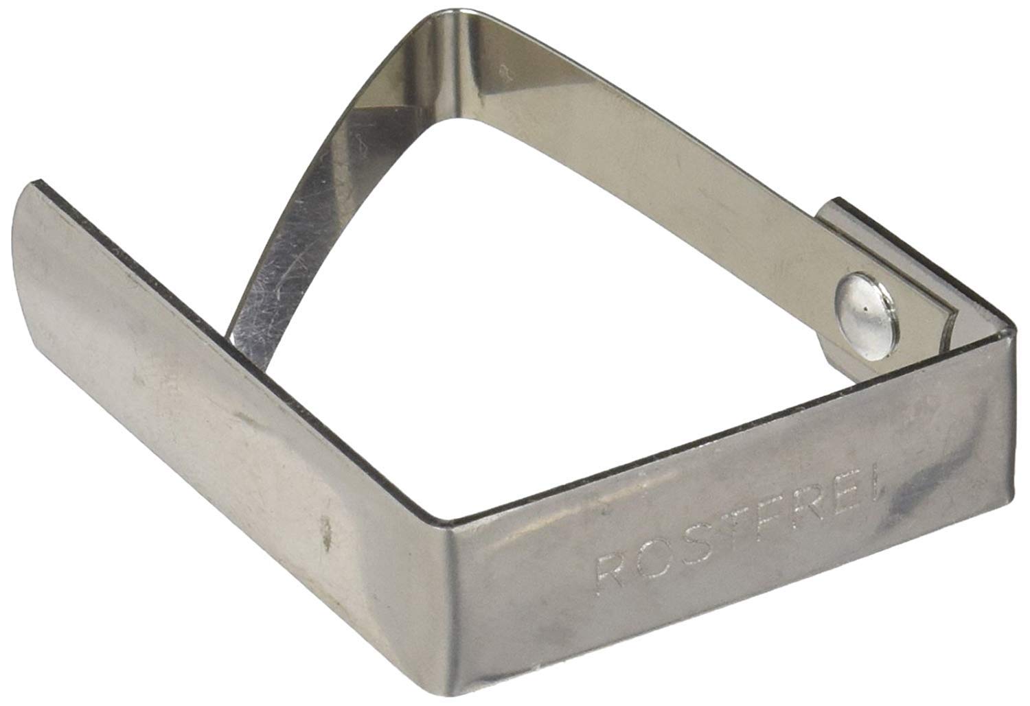 Metaltex 254500 Set of 4 Fixed-Tablecloths Stainless Steel Silver 5.5 x 4 x 1 mm