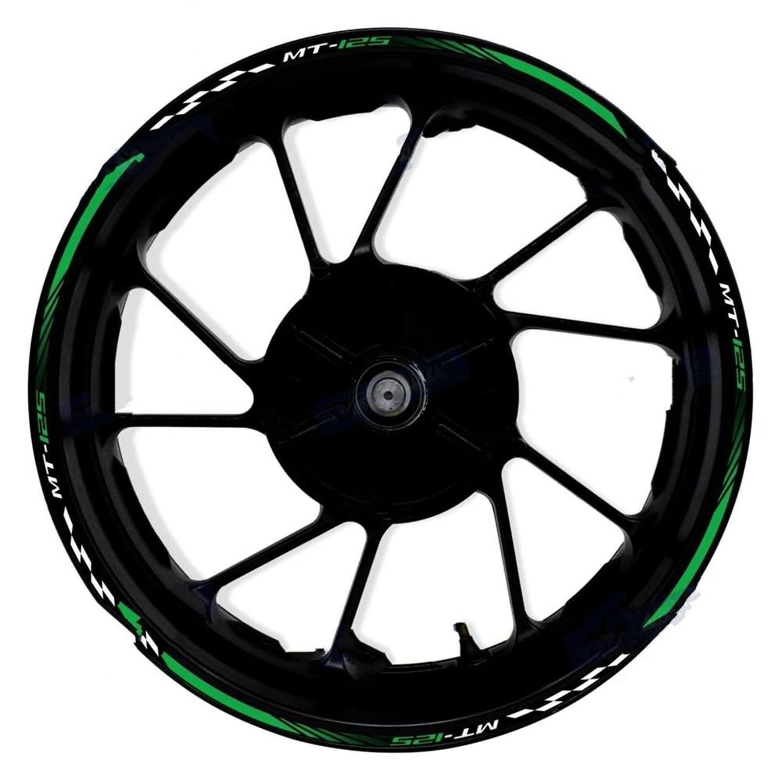 Motorcycle Tire Inner Stripe Rim Wheel Sticker for Yamaha MT-125 MT125 Motorbike