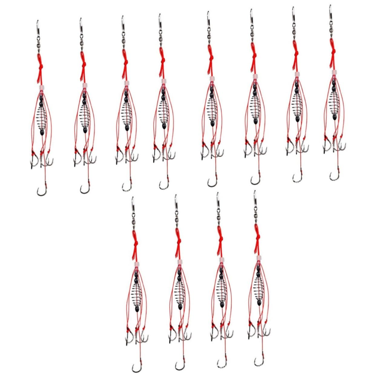 VANZACK Hameçon explosif de pêche Fishing peches Crochet d'appât de pêche leurres de pêche aux turluttes mangeoire de pêche à la Carpe de Printemps Montage d'hameçons de pêche