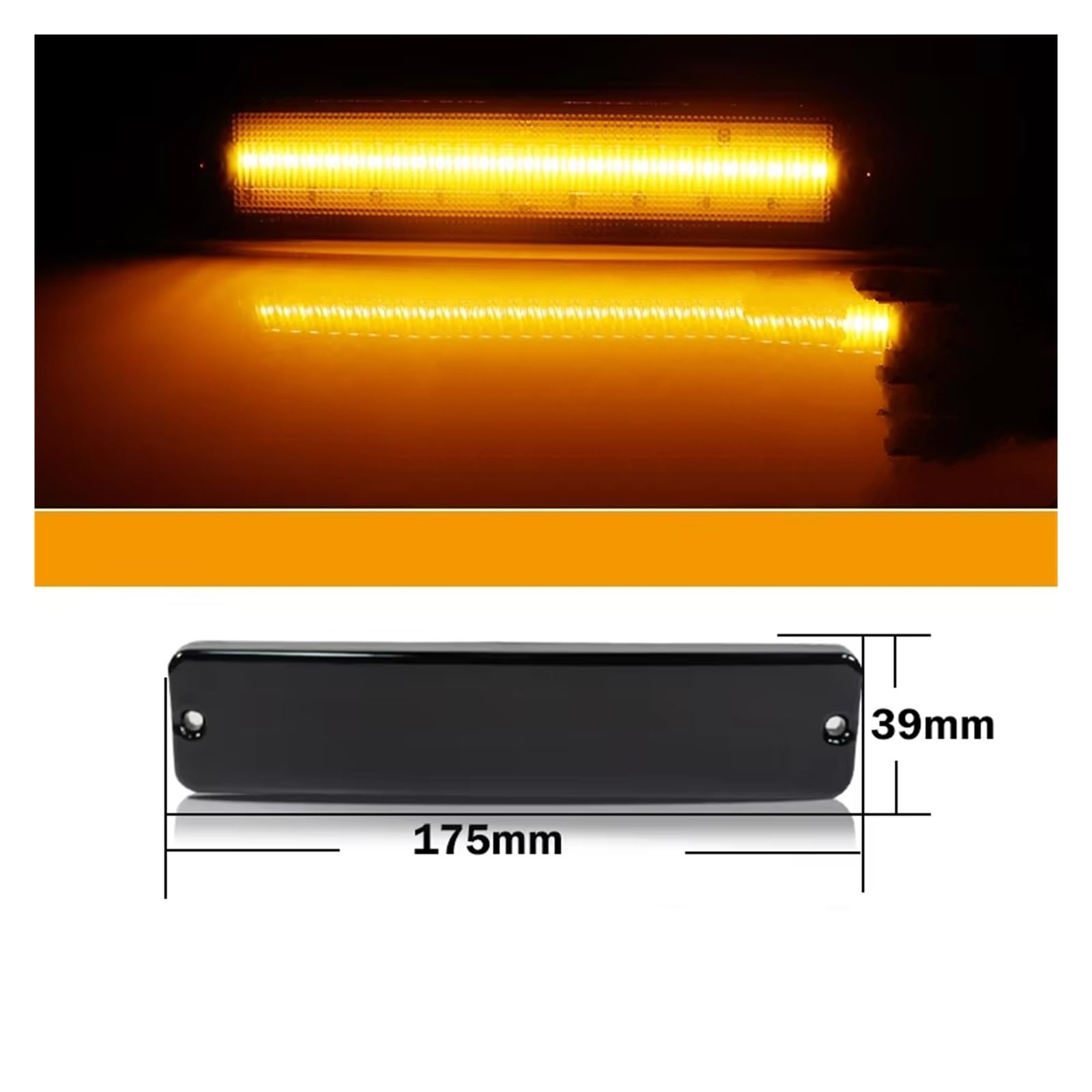 Intermitente Coche Para Jeep Para Wrangler Para YJ 1987 1988-1995 Indicador Lateral Luz Señal Giro Parachoques Delantero Luces Circulación Diurna