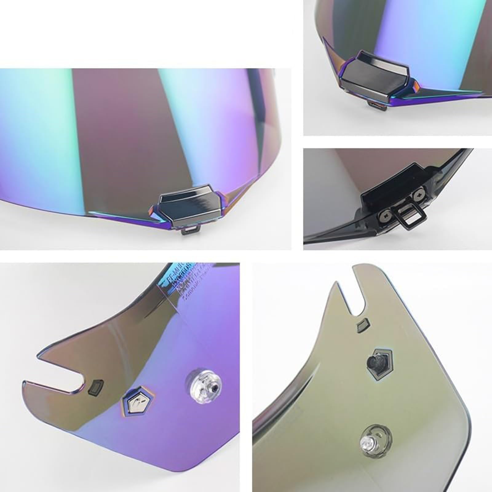 Compatible for FF805 Sun Full Face Street Motorcycles Helmet Wind Lens Anti-Scratch