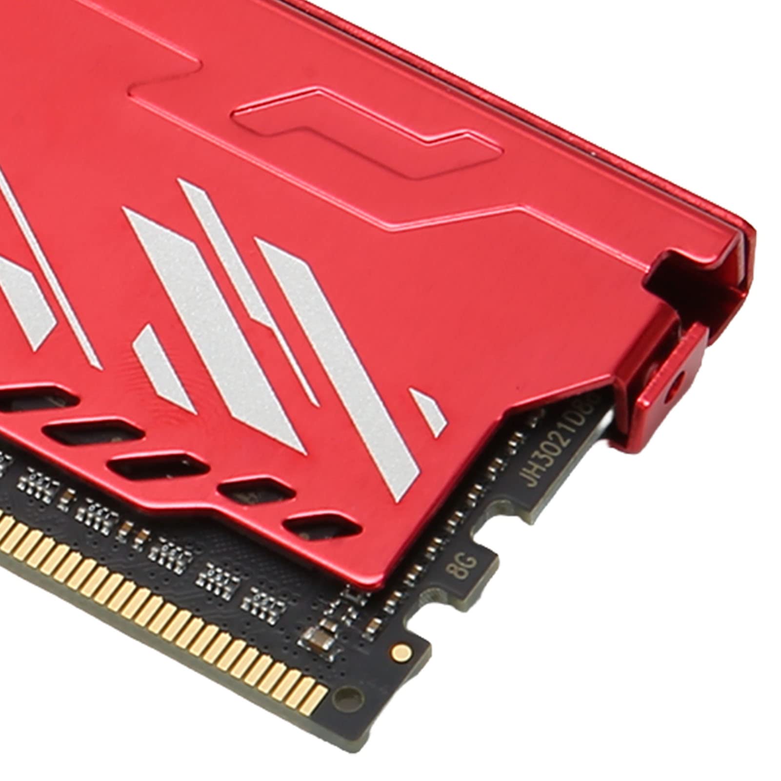 Cryfokt Pamięć RAM DDR4, moduł Pamięci Stacjonarnej 16 GB 3600 MHz z oszałamiającą diodą LED RGB, zoptymalizowaną wydajnością Chłodzenia XMP, Napięcie Robocze 1,35 V, do Komputeró (8GB)