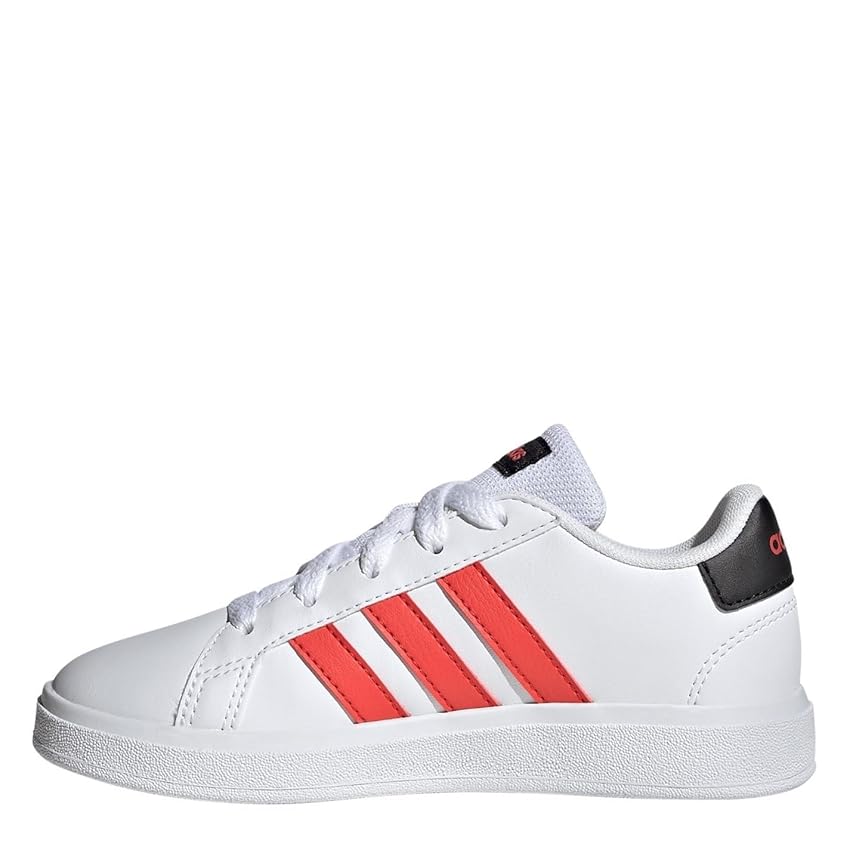 Immagine del prodotto adidas Grand Court Lifestyle Tennis Lace-up, Sneaker, Ftwr White Bright Red Core Black, 38 2/3 EU