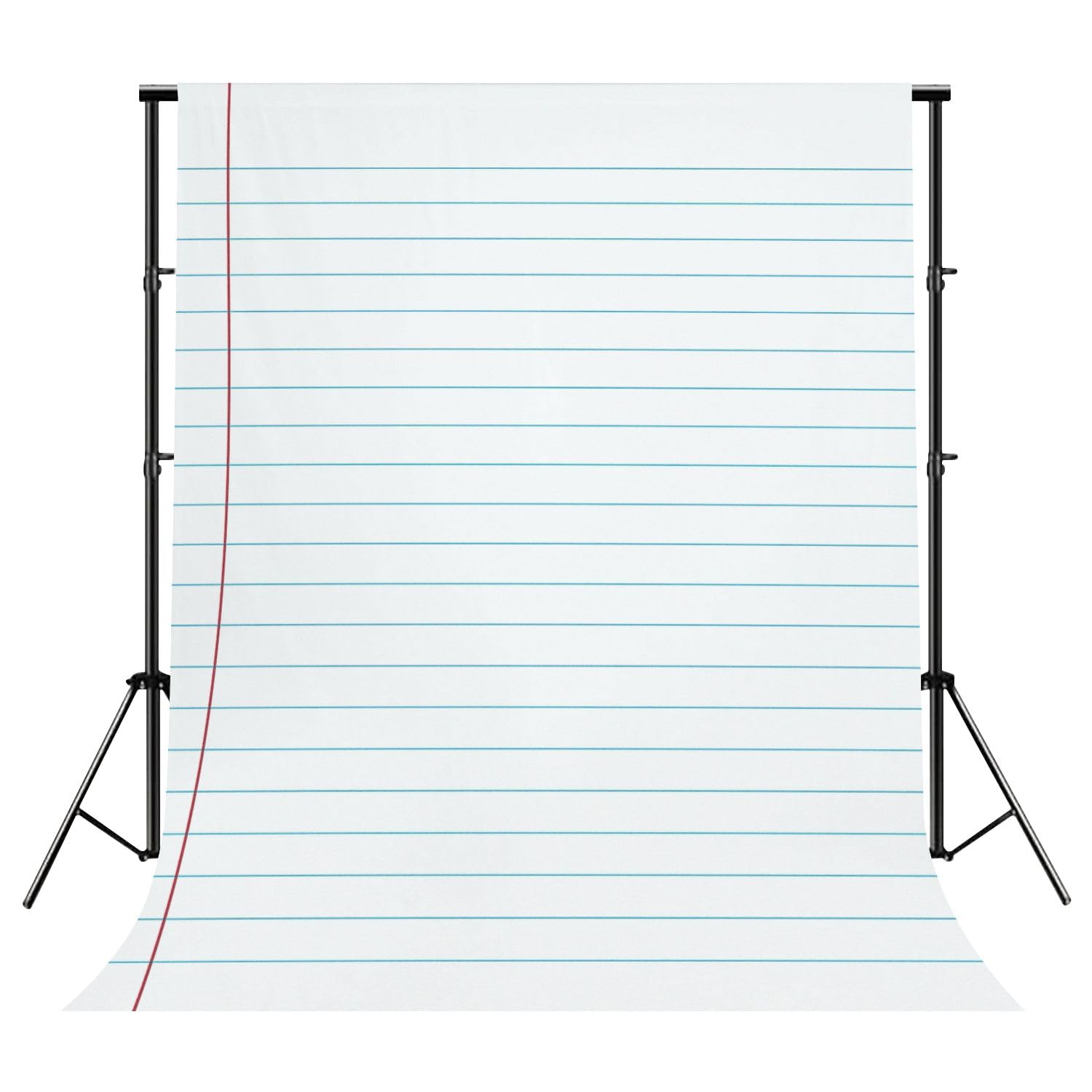 Photography Backdrop Photography Background Lined Paper from Notebook White Notebook Paper for Photoshoot Portrait Photo Studio Video Prop Birthday