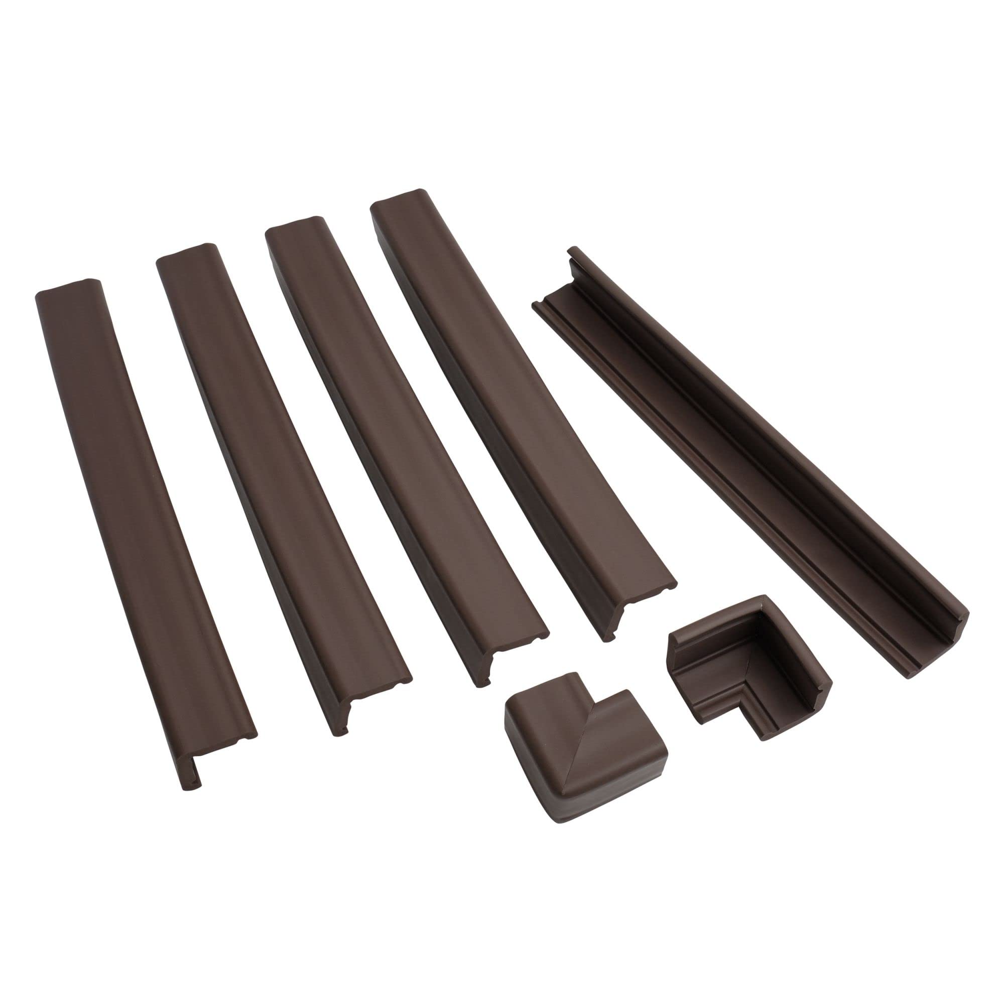Prince Lionheart Fireplace Guard with Two Corners, Chocolate Brown…