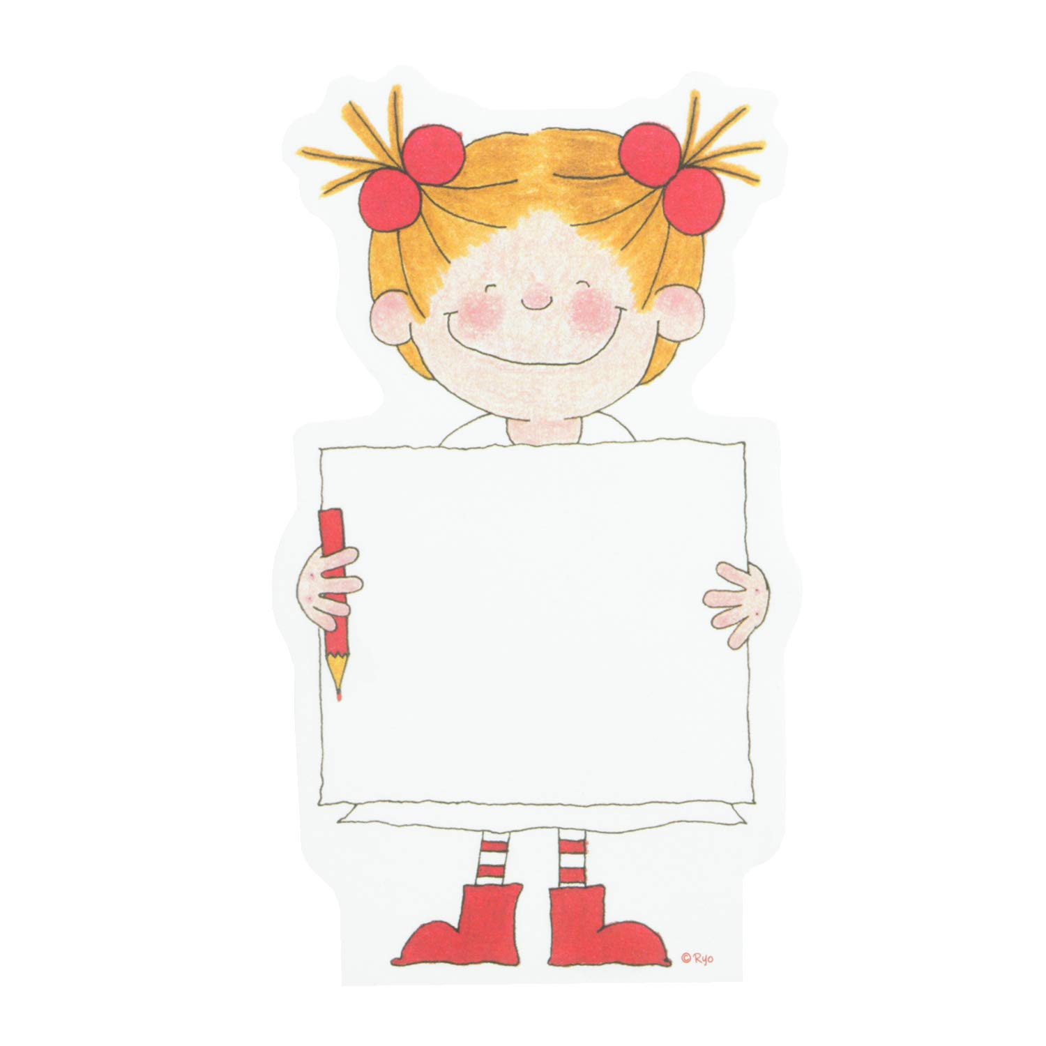 Amazon.co.jp: ココちゃん グリーティングライフ ダイカット メモ 看板