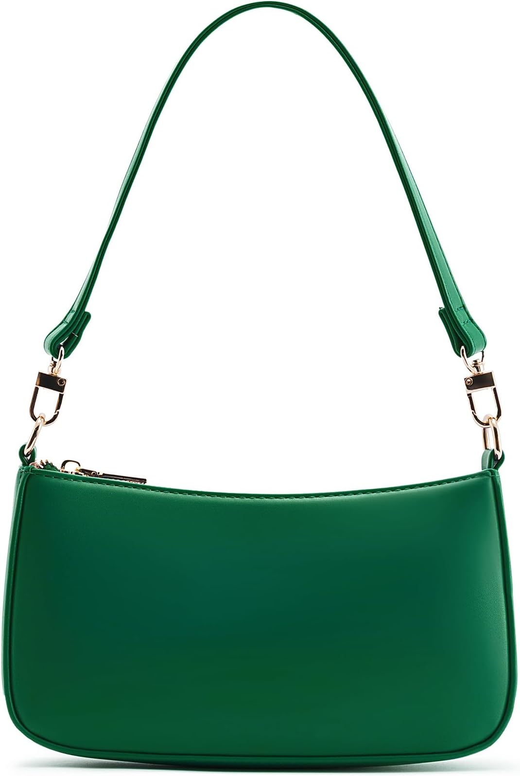Shoulder Bag for Women Retro Vegan Leather Classic Clutch Tote HandBags Purses with Zipper Closure
