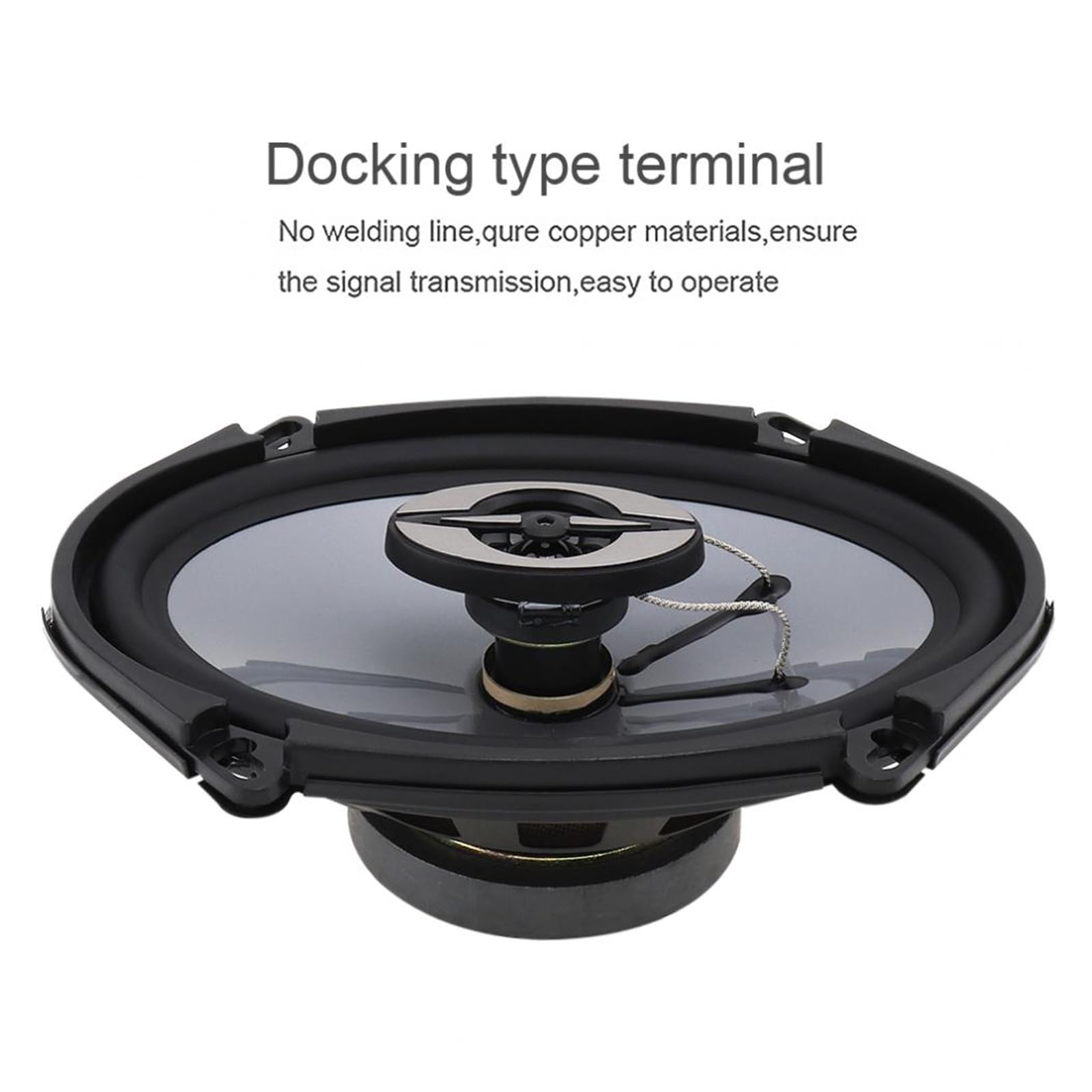 2 uds 380W 5x7 Pulgadas Altavoz de Coche HiFi coaxial Altavoz Puerta del vehículo Auto Audio música estéreo Altavoces de frecuencia de Rango Completo