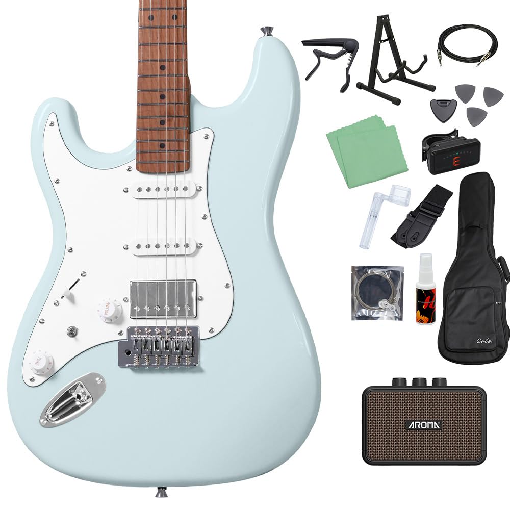 Eris. Nestia airy blue エレキギターWEB限定 Amazon | Eris. Nestia/LH airy blue レフティモデル エレキギター