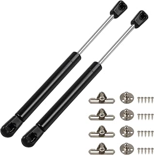 Gas Struts 10In Gas Struts Spring, 35Lb/156N Gas Prop Shocks Lift Support for RV Door Truck Tool Box Tanning Bed Cover Motorhome Basement Floor Boat Hatch Door Shed Window