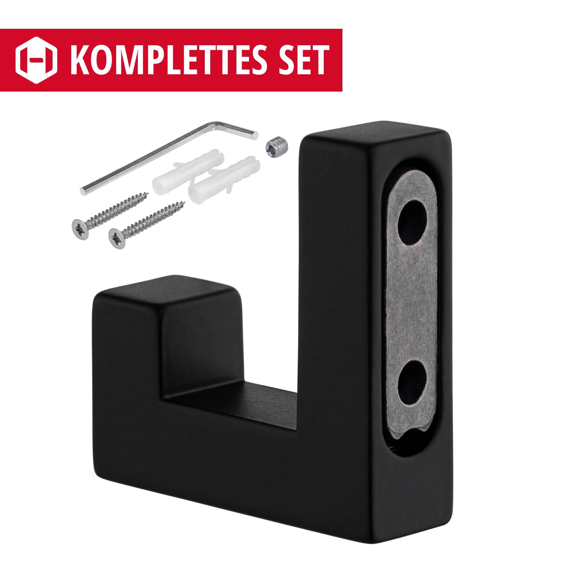 Perchero De Pared De Acero Inoxidable De Alta Calidad Con Estante De Roble Para Sombreros 120 Cm De Ancho
