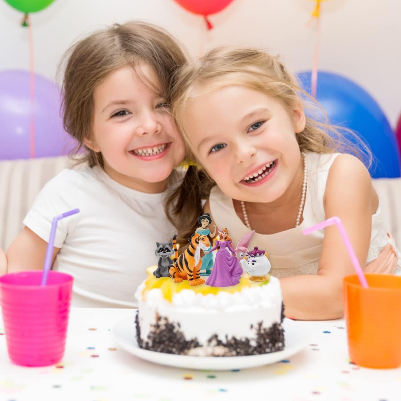 12 pezzi treno decorazioni per torte mini treno giocattolo traffico luci ferroviarie decorazioni per cake topper per bambini compleanno a tema treno  15