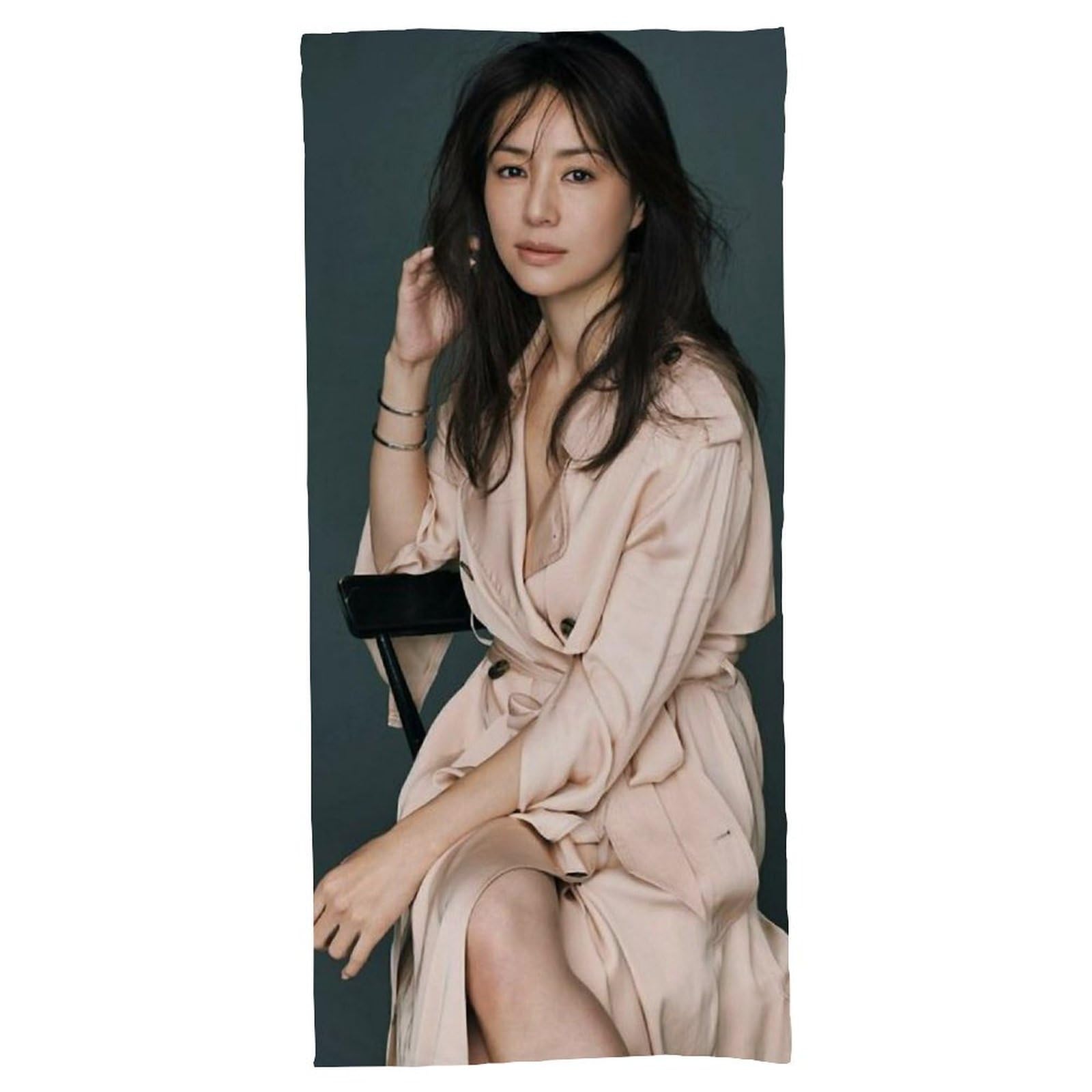 Amazon｜井川遥 バスタオル ビーチタオル 速乾タオル スター商品 大判 