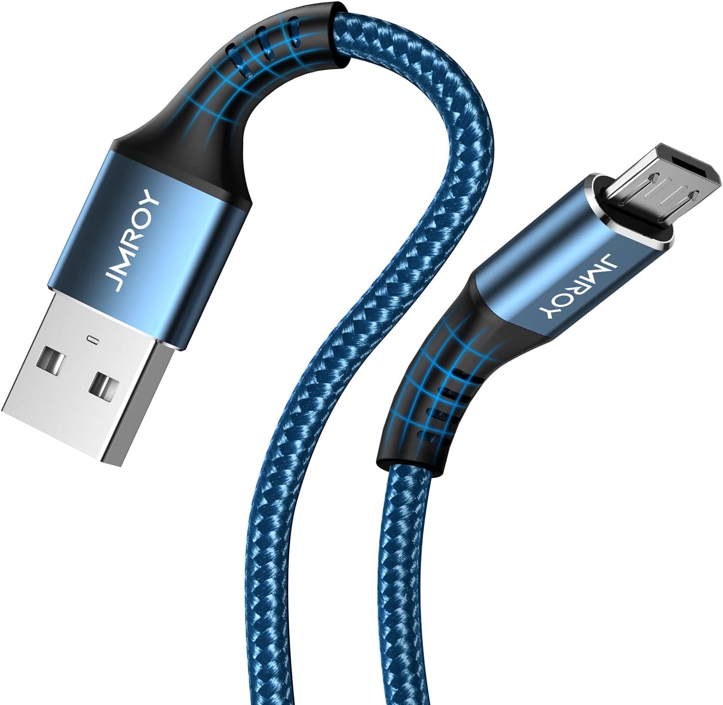 Micro USB Cable,Android charger cable fast charging cable1M Braided Micro USB Charger cable Compatible with Samsung S7/S6/S5, HTC, Huawei, Sony, Nexus, Nokia, Tablet,PS4 and More