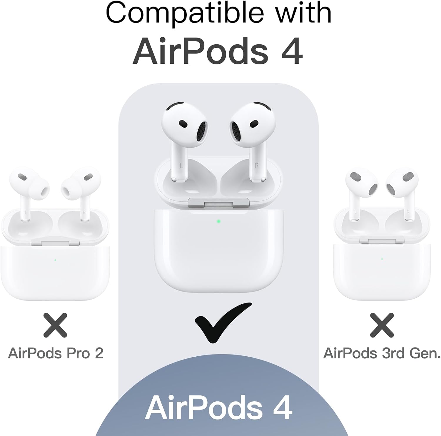 المثالي - جيتك جراب سيليكون مطور لسماعات ايربودز الجيل الرابع ... - view 2