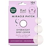 Rael Pimple Patches - Miracle Overnight Spot Cover, Thicker & Extra Adhesion, Hydrocolloid Acne Pimple Patch for Face, Zits & Blemishes, Korean Skin Care, 3 Sizes (104 Count)